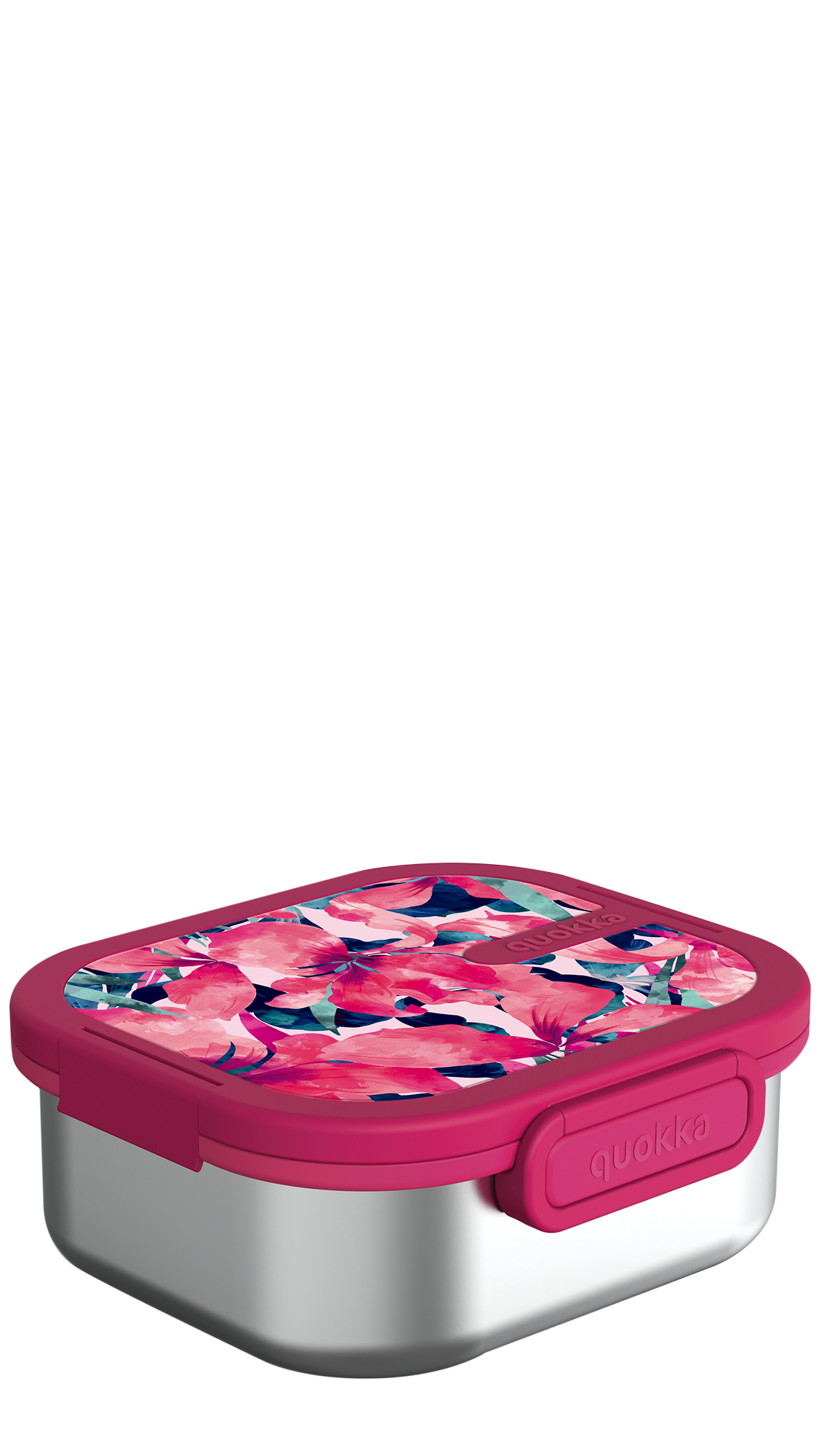 QUOKKA LUNCH BOX ACERO INOXIDABLE KAI PINK BLOOM