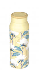 QUOKKA BOTELLA TERMO ACERO INOXIDABLE CON ASA DE SILICONA ECHO MAGNOLIA 690 ML