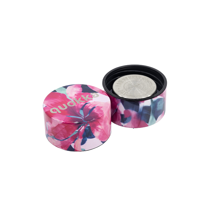 QUOKKA BOTELLA TERMO ACERO INOXIDABLE SOLID PINK BLOOM 850 ML