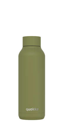 QUOKKA BOTELLA TERMO ACERO INOXIDABLE SOLID OLIVE GREEN 510 ML