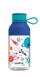 QUOKKA KIDS BOTELLA ECOZEN ICE CON COLGADOR 430 ML SPACE
