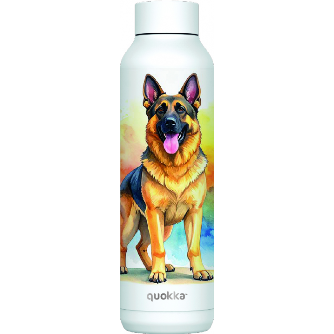 QUOKKA BOTELLA TERMO ACERO INOXIDABLE SOLID WHITE 630 ML