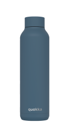 QUOKKA BOTELLA TERMO ACERO INOXIDABLE SOLID STONE BLUE 630 ML