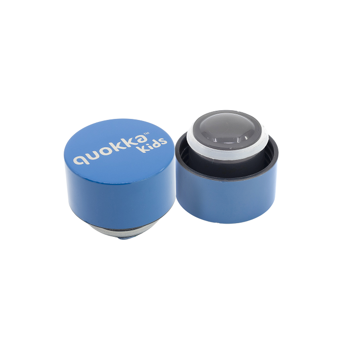 QUOKKA KIDS BOTELLA TERMO ACERO INOXIDABLE SOLID CON COLGADOR JUNGLE 330 ML