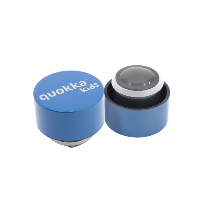 QUOKKA KIDS BOTELLA TERMO ACERO INOXIDABLE SOLID CON COLGADOR JUNGLE 330 ML