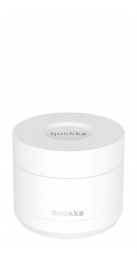 QUOKKA RECIPIENTE COMIDA TERMICO ACERO INOXIDABLE WHIM IVORY 360 ML