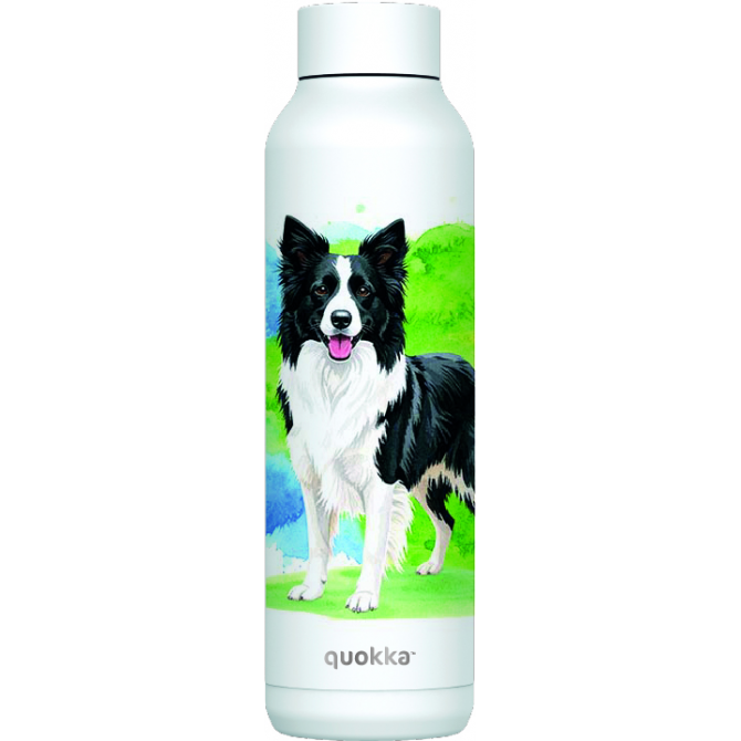 QUOKKA BOTELLA TERMO ACERO INOXIDABLE SOLID WHITE 630 ML
