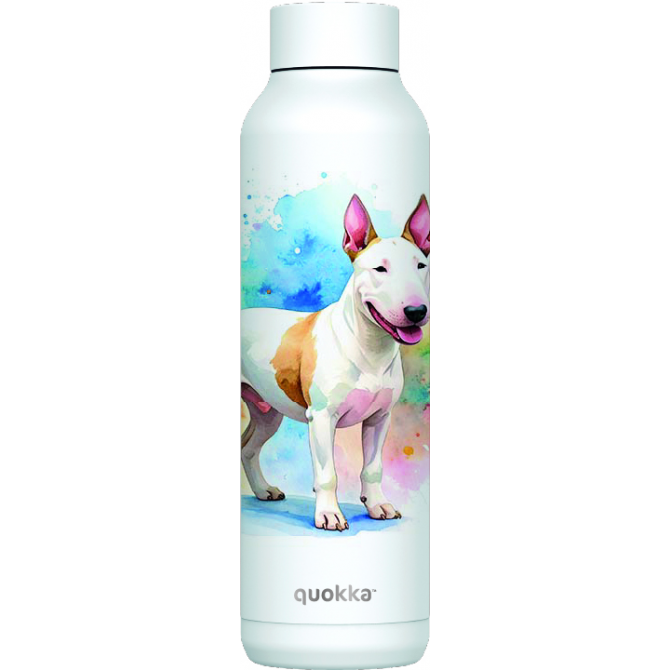 QUOKKA BOTELLA TERMO ACERO INOXIDABLE SOLID WHITE 630 ML