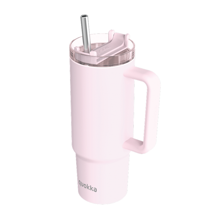 QUOKKA TAZA TERMO ACERO INOXIDABLE STREAM LIGHT PINK L 950 ML