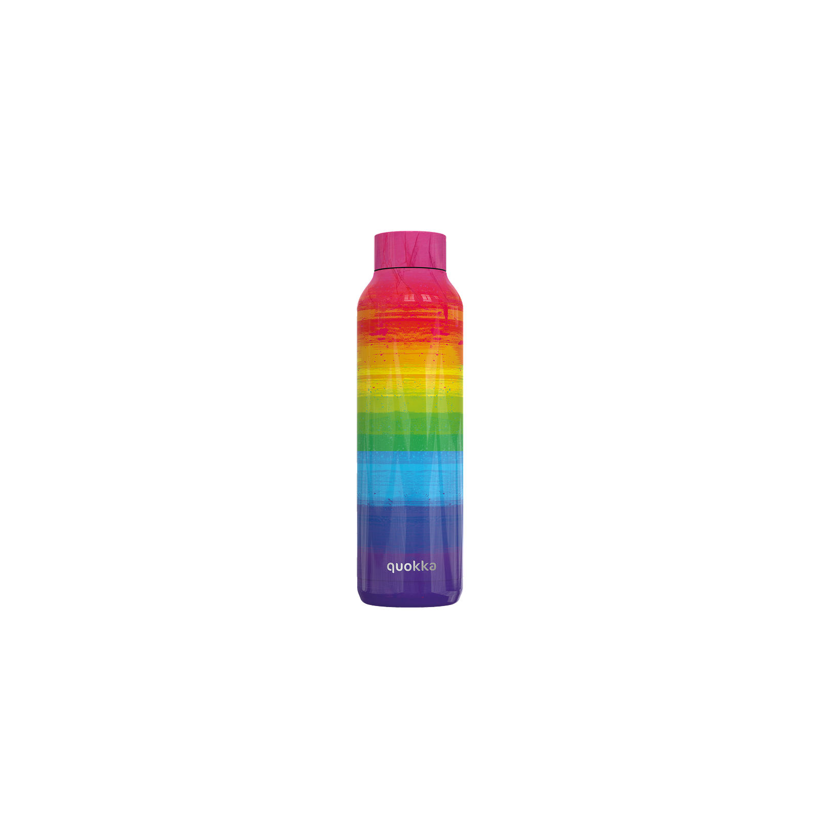 QUOKKA BOTELLA TERMO ACERO INOXIDABLE SOLID RAINBOW 630 ML