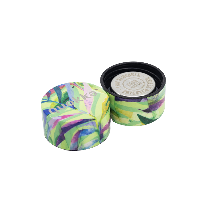 QUOKKA BOTELLA TERMO ACERO INOXIDABLE SOLID CON COLGADOR COLOR NATURE 630 ML