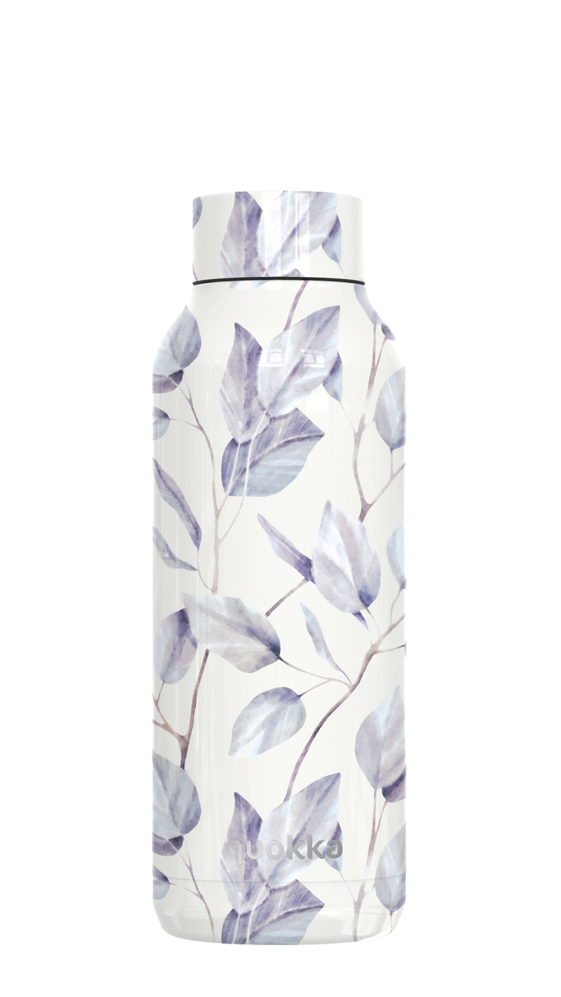 QUOKKA BOTELLA TERMO ACERO INOXIDABLE SOLID GRAY BOUQUET 510 ML