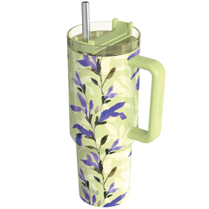 QUOKKA TAZA TERMO ACERO INOXIDABLE STREAM MATCHA XL 1200 ML
