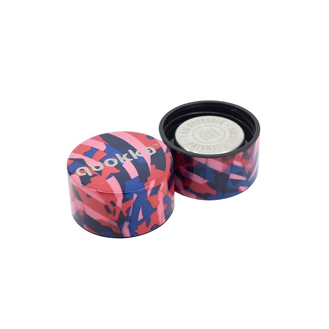 QUOKKA BOTELLA TERMO ACERO INOXIDABLE SOLID CON COLGADOR CLASH 630 ML