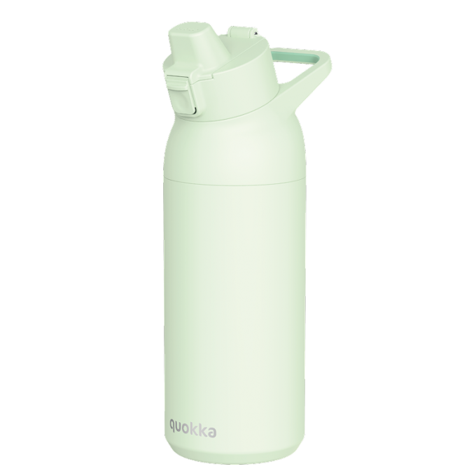 QUOKKA BOTELLA TERMO ACERO INOXIDABLE CON SIPPER TIDE PASTEL GREEN 700 ML
