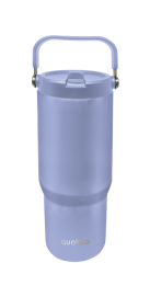 QUOKKA VASO COOL TERMO ACERO INOXIDABLE CON ASA CORE LAVENDER 860 ML