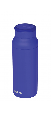 QUOKKA BOTELLA TERMO ACERO INOXIDABLE CON ASA DE SILICONA ECHO DUSK BLUE 690 ML