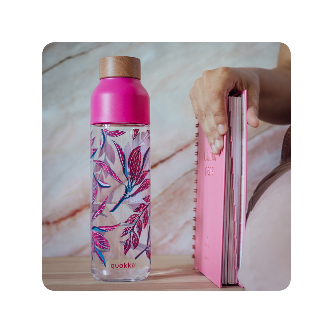 QUOKKA BOTELLA ECOZEN ICE OFFSET BOTANICAL 840 ML