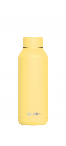 QUOKKA BOTELLA TERMO ACERO INOXIDABLE SOLID LIGHT YELLOW 510 ML