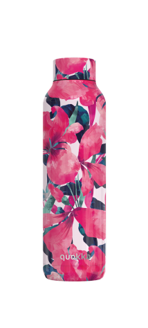QUOKKA BOTELLA TERMO ACERO INOXIDABLE SOLID PINK BLOOM 630 ML