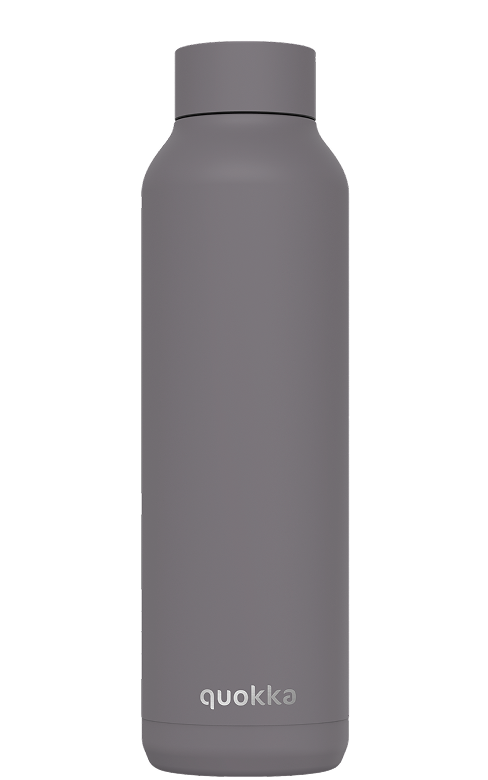 QUOKKA BOTELLA TERMO ACERO INOXIDABLE SOLID GREY 630 ML