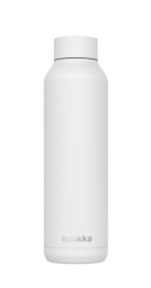 QUOKKA BOTELLA TERMO ACERO INOXIDABLE SOLID WHITE 630 ML