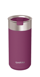 QUOKKA VASO CAFE TERMICO ACERO INOXIDABLE BOOST BURGUNDY 400 ML