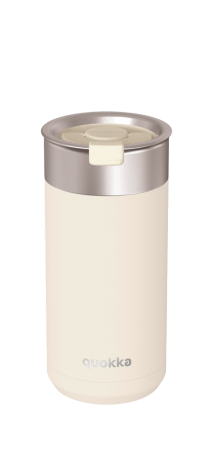 QUOKKA VASO CAFE TERMICO ACERO INOXIDABLE BOOST NUDE 400 ML