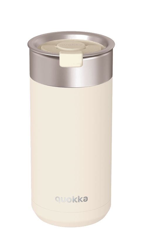 QUOKKA VASO CAFE TERMICO ACERO INOXIDABLE BOOST NUDE 400 ML