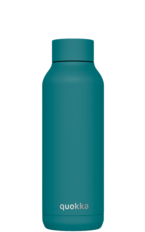 QUOKKA BOTELLA TERMO ACERO INOXIDABLE SOLID MIDNIGHT GREEN 510 ML