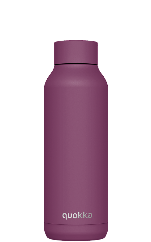 QUOKKA BOTELLA TERMO ACERO INOXIDABLE SOLID BURGUNDY 510 ML