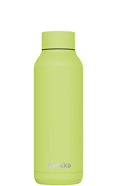QUOKKA BOTELLA TERMO ACERO INOXIDABLE SOLID APPLE GREEN 510 ML