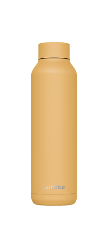 QUOKKA BOTELLA TERMO ACERO INOXIDABLE SOLID SAFFRON YELLOW 630 ML