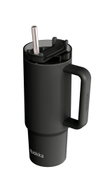 QUOKKA TAZA TERMO ACERO INOXIDABLE STREAM BLACK 950 ML