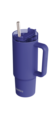 QUOKKA TAZA TERMO ACERO INOXIDABLE STREAM DUSK BLUE 950 ML