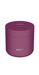 QUOKKA RECIPIENTE COMIDA TERMICO ACERO INOXIDABLE WHIM BURGUNDY 600 ML