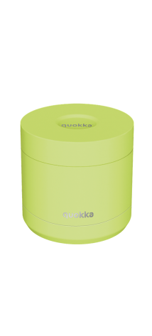 QUOKKA RECIPIENTE COMIDA TERMICO ACERO INOXIDABLE WHIM APPLE GREEN 600 ML