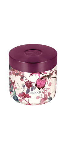 QUOKKA RECIPIENTE COMIDA TERMICO ACERO INOXIDABLE WHIM TREE BRANCHES 600 ML