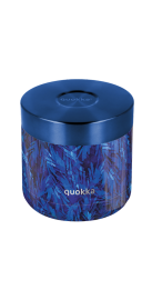 QUOKKA RECIPIENTE COMIDA TERMICO ACERO INOXIDABLE WHIM NIGHT FOREST 600 ML