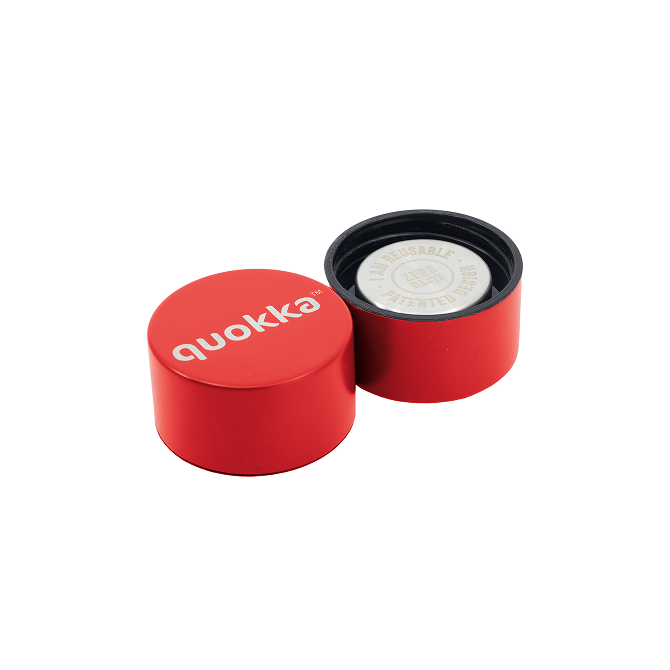 QUOKKA BOTELLA TERMO ACERO INOXIDABLE SOLID LAVA POWDER 510 ML
