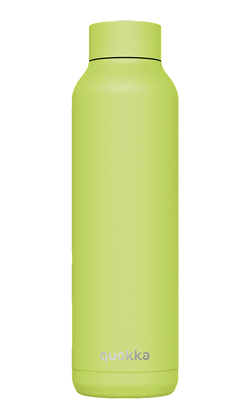 QUOKKA BOTELLA TERMO ACERO INOXIDABLE SOLID APPLE GREEN 630 ML