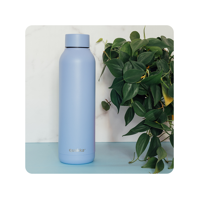 QUOKKA BOTELLA TERMO ACERO INOXIDABLE SOLID LAVENDER 630 ML
