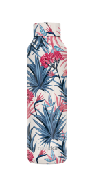 QUOKKA BOTELLA TERMO ACERO INOXIDABLE SOLID BLUE GARDEN 630 ML