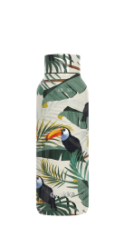 QUOKKA BOTELLA TERMO ACERO INOXIDABLE SOLID TROPICAL 510 ML