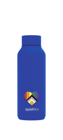 QUOKKA BOTELLA TERMO ACERO INOXIDABLE SOLID ULTRAMARINE PRIDE 510 ML CUSTOM