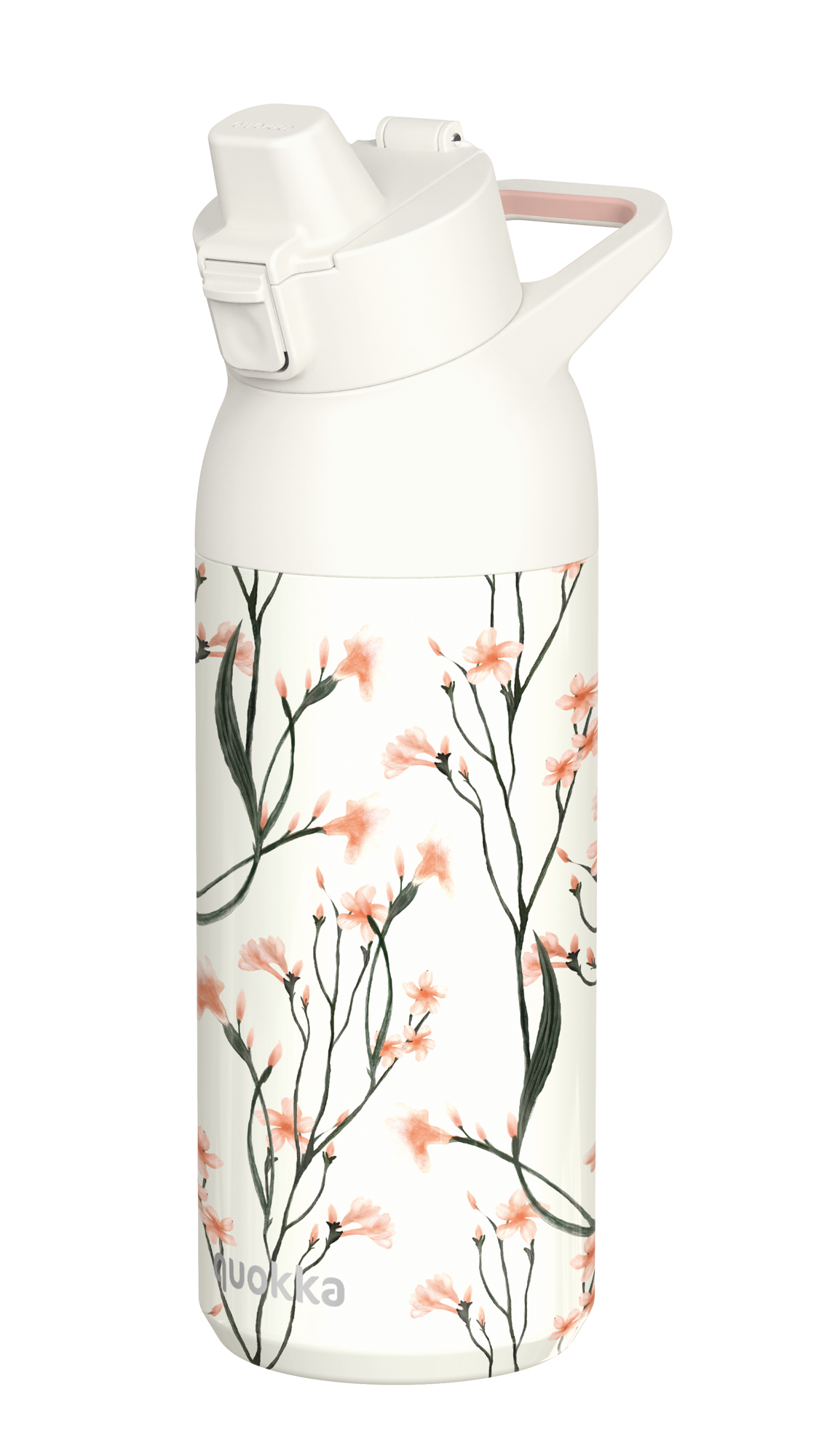 QUOKKA BOTELLA TERMO ACERO INOXIDABLE CON SIPPER TIDE WILD FLOWERS 700 ML