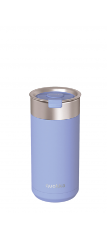 QUOKKA VASO CAFE TERMICO ACERO INOXIDABLE BOOST LAVENDER 400 ML