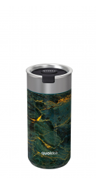 QUOKKA VASO CAFE TERMICO ACERO INOXIDABLE BOOST GREENSTONE 400 ML