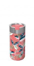 QUOKKA VASO CAFE TERMICO ACERO INOXIDABLE BOOST EXOTIC PINK 400 ML
