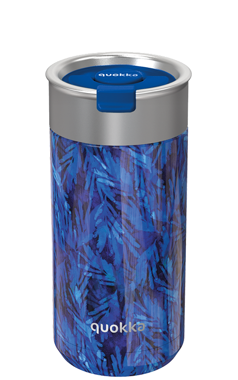 QUOKKA VASO CAFE TERMICO ACERO INOXIDABLE BOOST NIGHT FOREST 400 ML